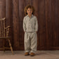 Rylee and Cru Palmer Pant - Sage Pinstripe