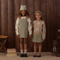Rylee and Cru Odette Overall Dress - Dark Sage