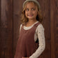 Rylee and Cru Ribbed Long Sleeve - Natural Ditsy