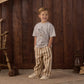 Rylee and Cru Baggy Pant - Fawn Pinstripe