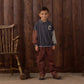 Rylee and Cru Collared Sweatshirt - Color Block