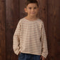 Rylee and Cru Camden Long Sleeve Tee - Fawn Stripe