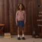 Rylee and Cru Collared Cardigan - Rosewood