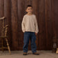 Rylee and Cru Camden Long Sleeve Tee - Fawn Stripe
