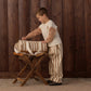 Rylee and Cru Baggy Pant - Fawn Pinstripe