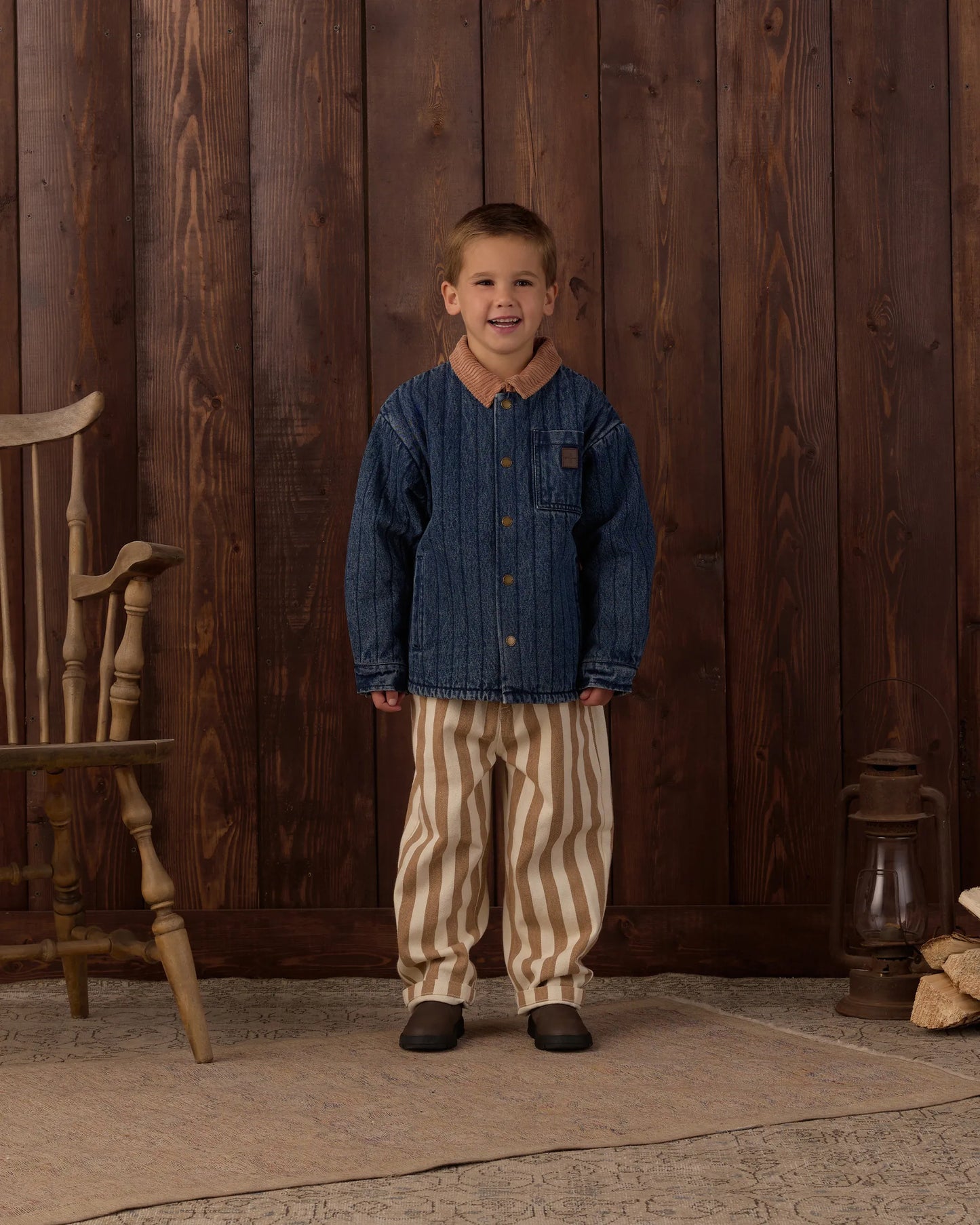Rylee and Cru Nashville Quilted Jacket - Indigo