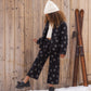 Rylee and Cru Alix Quilted - Jacket Black Daisy
