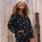 Rylee and Cru Alix Quilted - Jacket Black Daisy