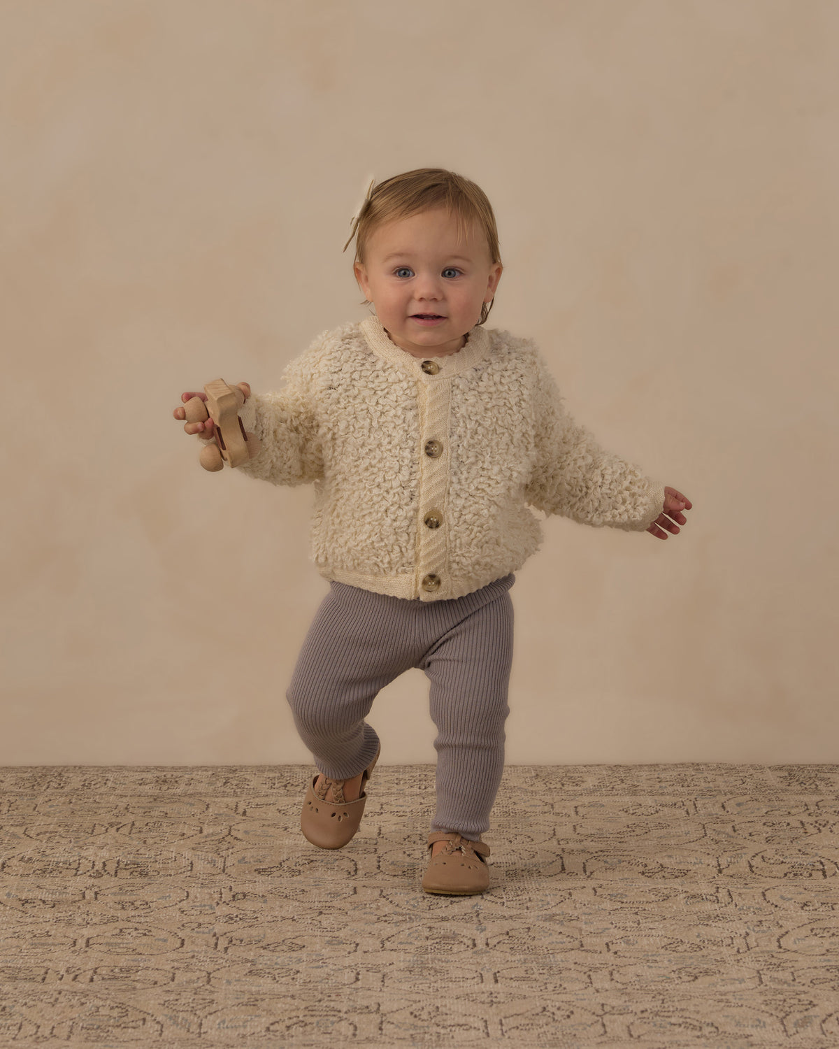 Rylee and Cru Chloe Cardigan Natural