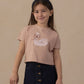 Rylee and Cru Scallop Mini - Skirt Dark Indigo
