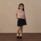 Rylee and Cru Scallop Mini - Skirt Dark Indigo