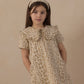 Rylee and Cru Collared Denim - Mini Dress Leopard