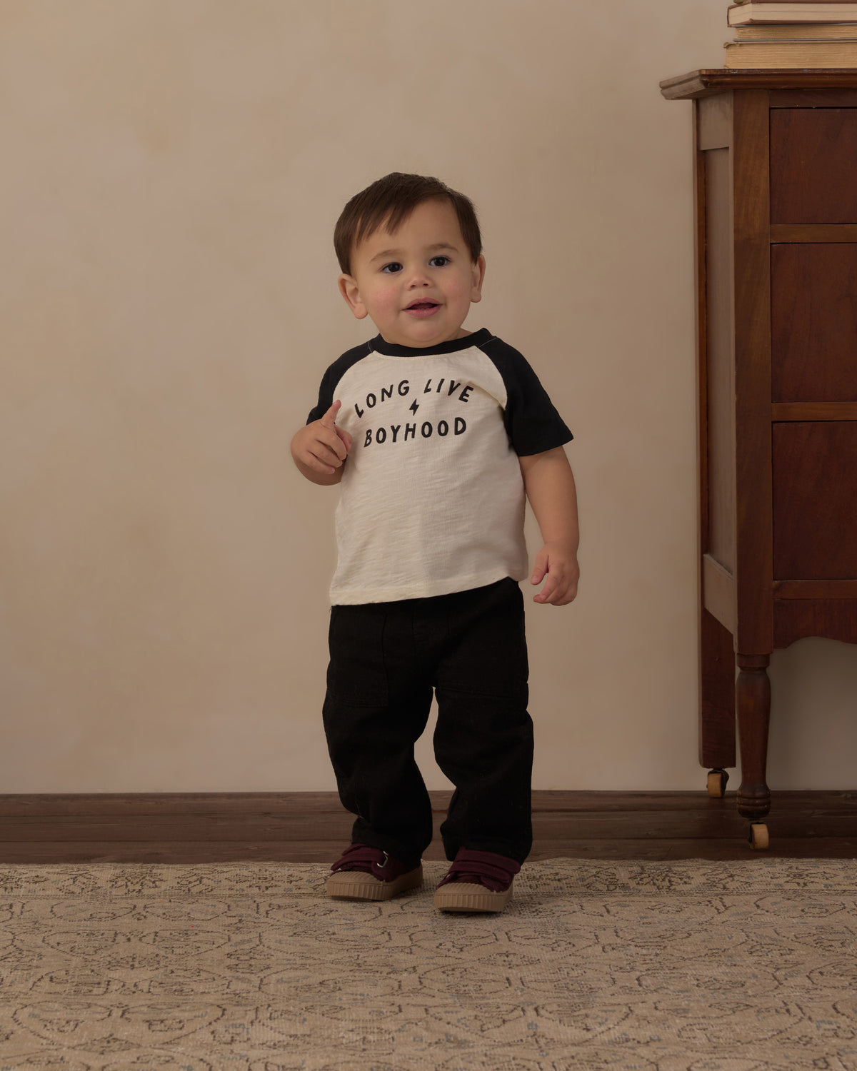 Rylee and Cru Raglan Short Sleeve Tee - Long Live Boyhood