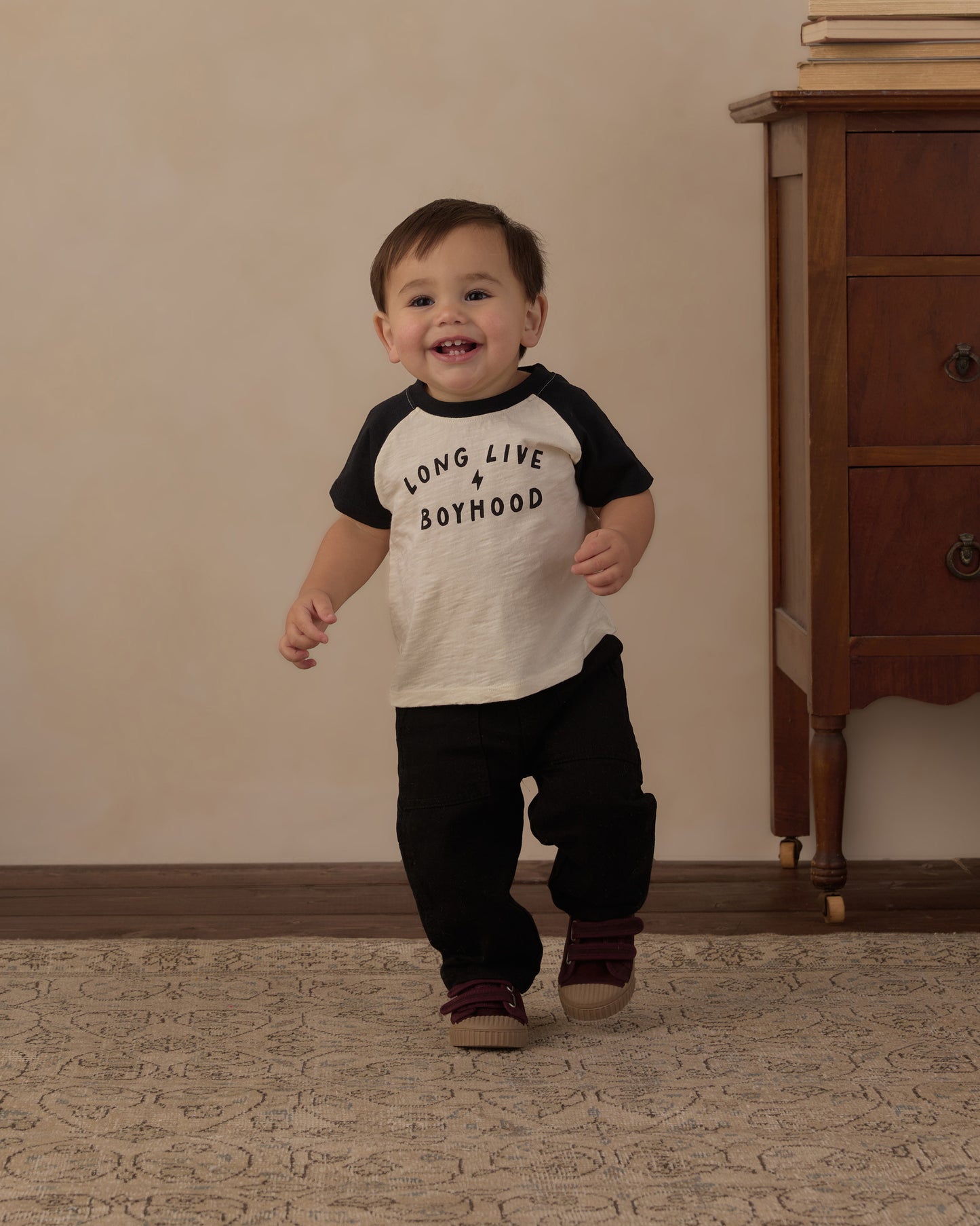Rylee and Cru Raglan Short Sleeve Tee - Long Live Boyhood