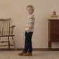 Rylee and Cru Jacques Sweater - Dusty Blue Stripe