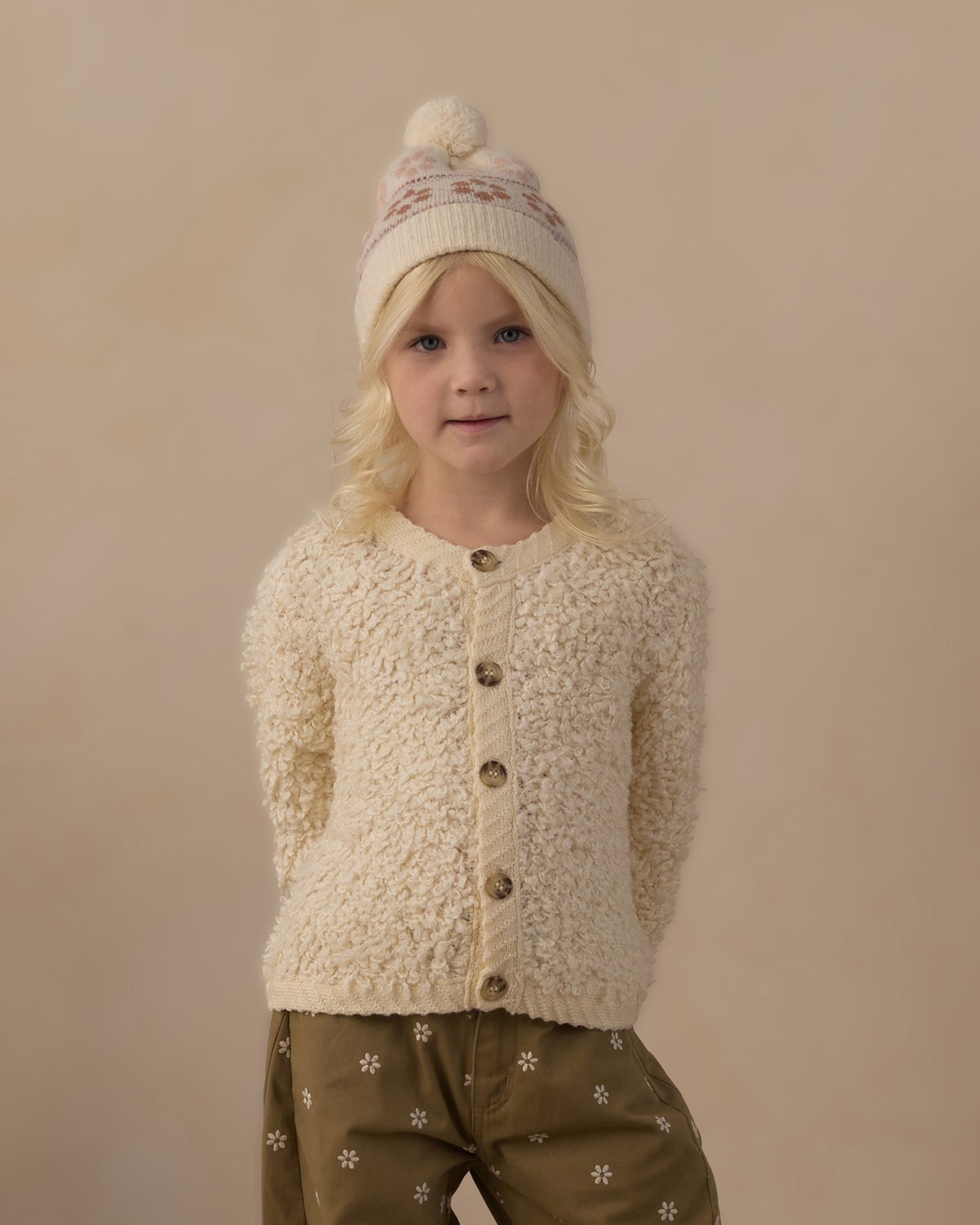 Rylee and Cru Chloe Cardigan Natural