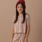 Rylee and Cru Ruffle Pajamas - Candy Cane Lane