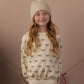 Rylee and Cru Spongey Knit Set - Evergreen Bows