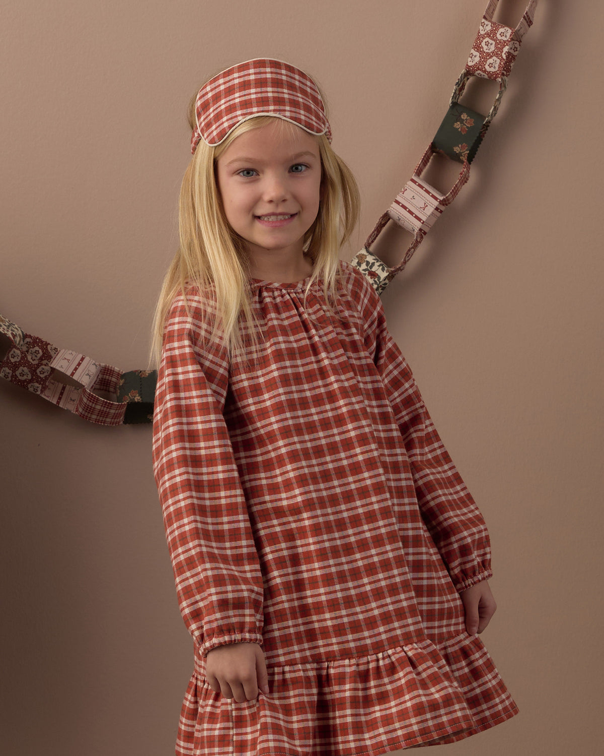 Rylee and Cru Holly Nightgown - Ruby Plaid