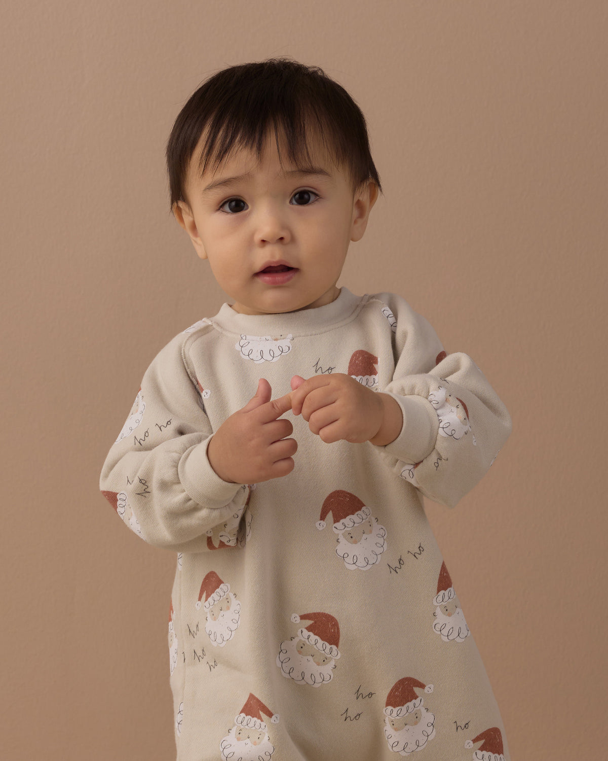 Rylee and Cru Raglan Jumpsuit - Santa