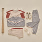 Rylee and Cru Pouch Pocket Crew - Heathered Dusty Blue
