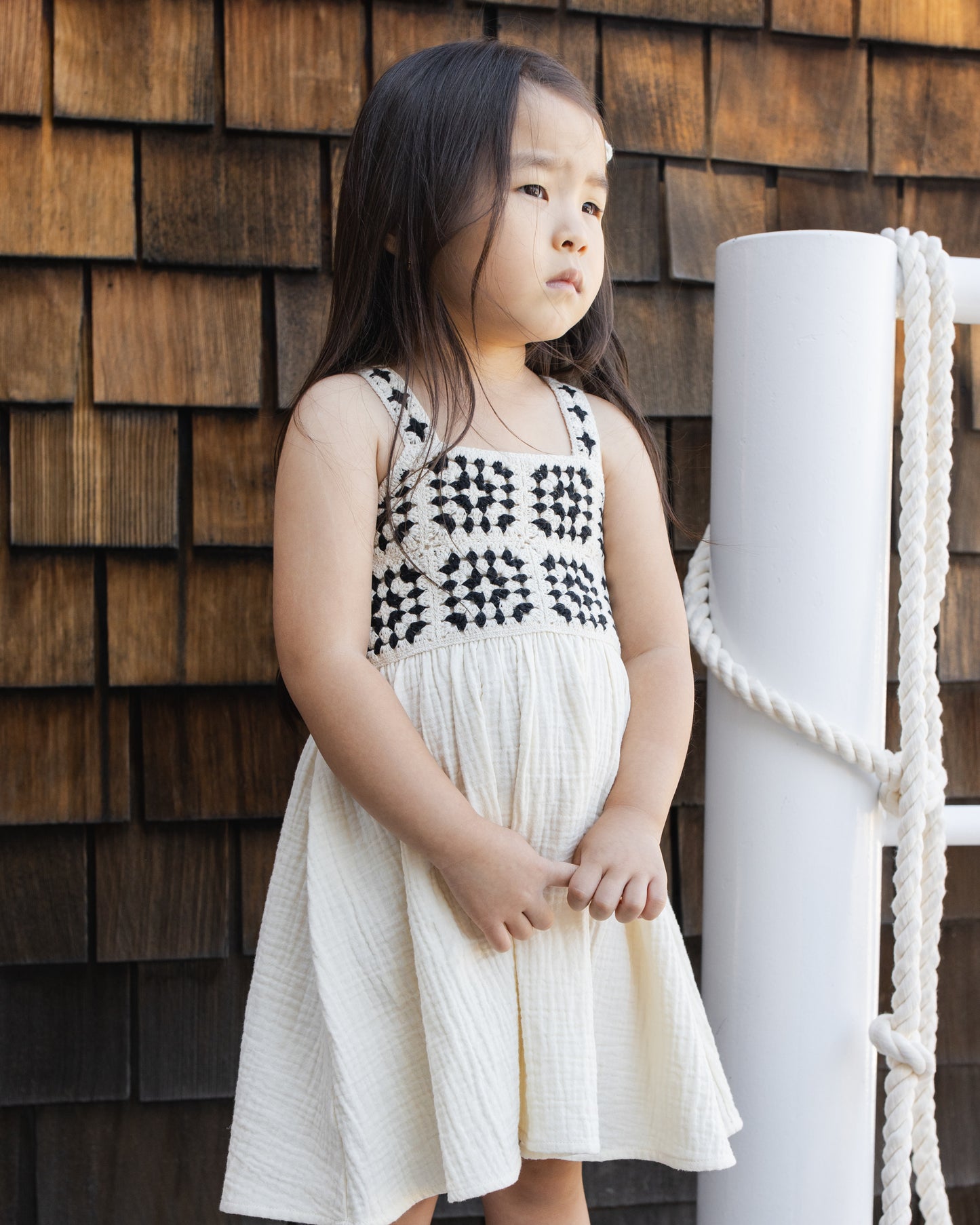 Rylee and Cru Crochet Sundress - Abstract