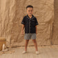 Rylee and Cru Perry Short - Black Check
