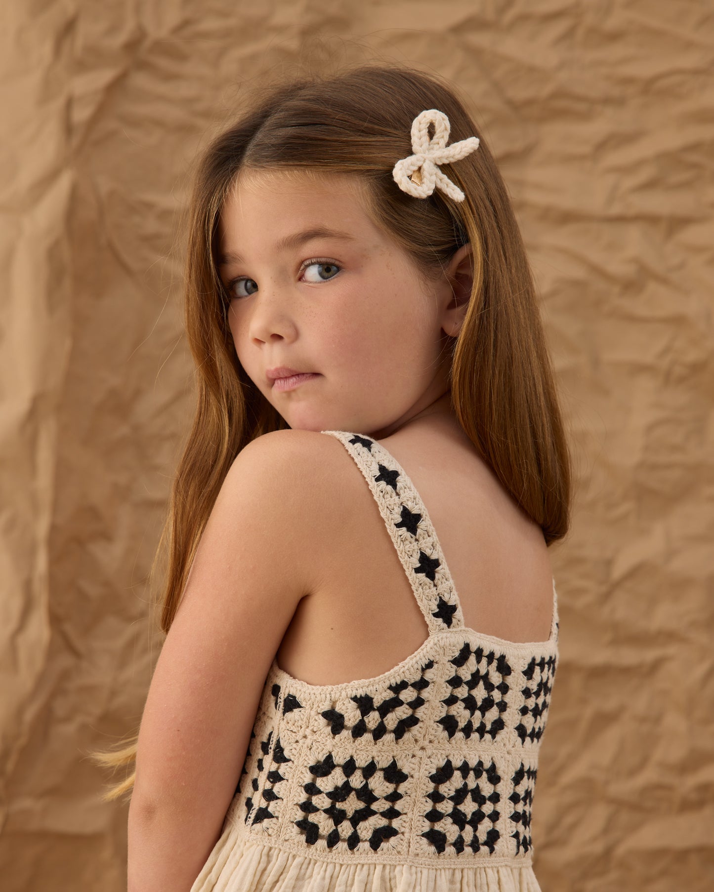 Rylee and Cru Crochet Sundress - Abstract