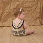 Rylee and Cru Crochet Romper - Abstract