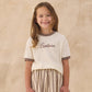 Rylee and Cru Sasha Skort - Brown Stripe