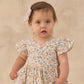 Rylee and Cru Lila Romper - Flower Field