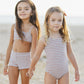 Rylee and Cru Crochet Bow Clips - Poppy