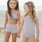 Rylee and Cru Crochet Bow Clips - Poppy