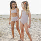 Rylee and Cru Crochet Bow Clips - Poppy