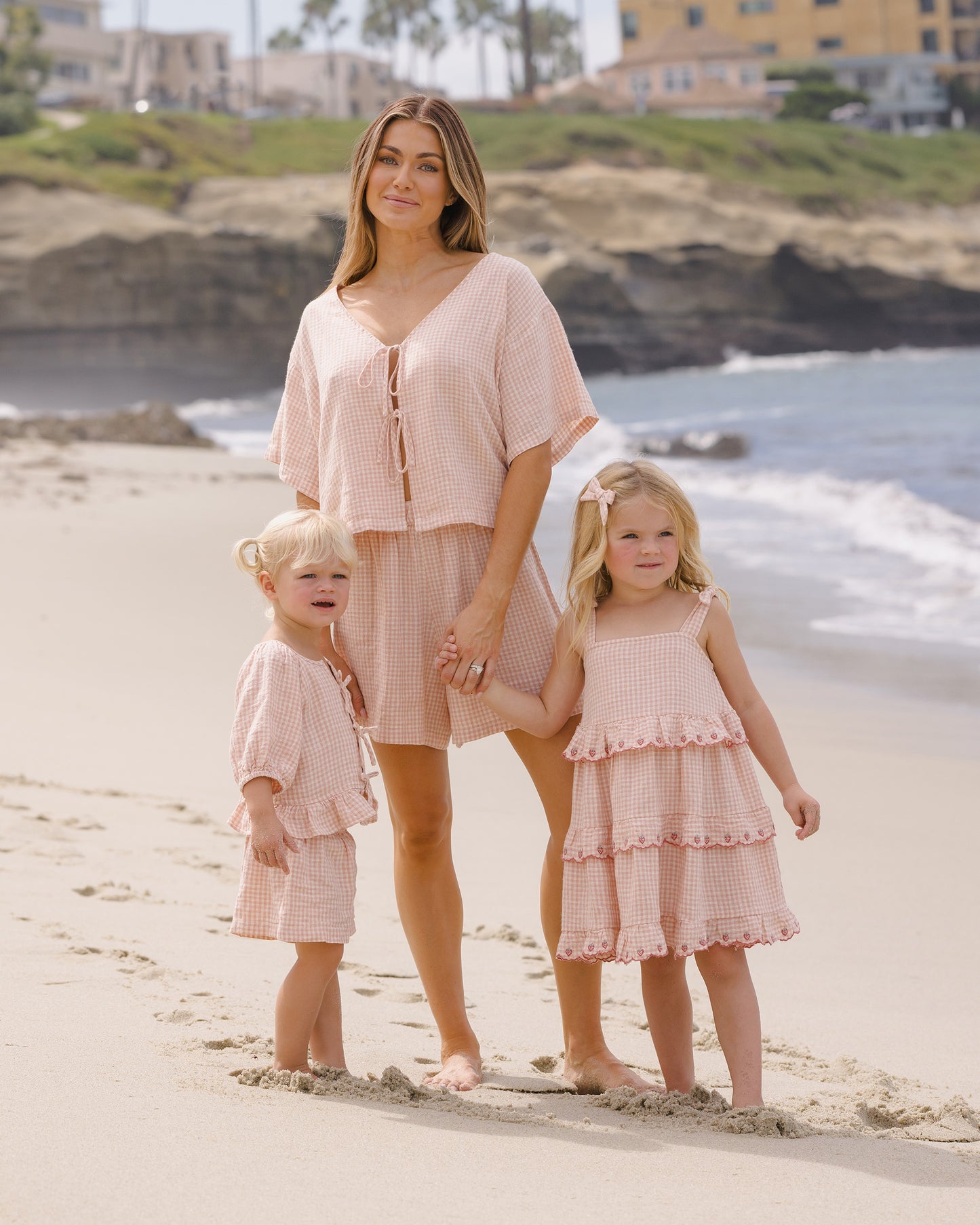 Rylee and Cru Juniper Set - Petal Gingham