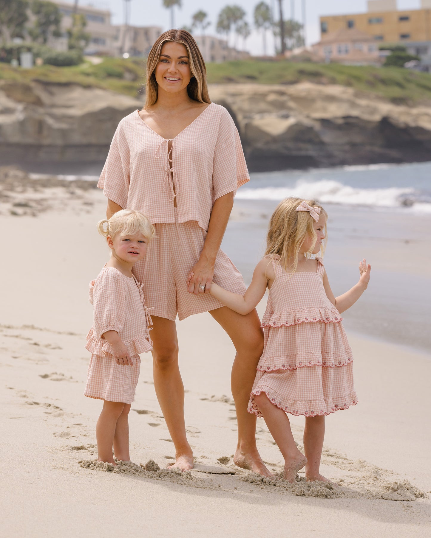 Rylee and Cru Juniper Set - Petal Gingham