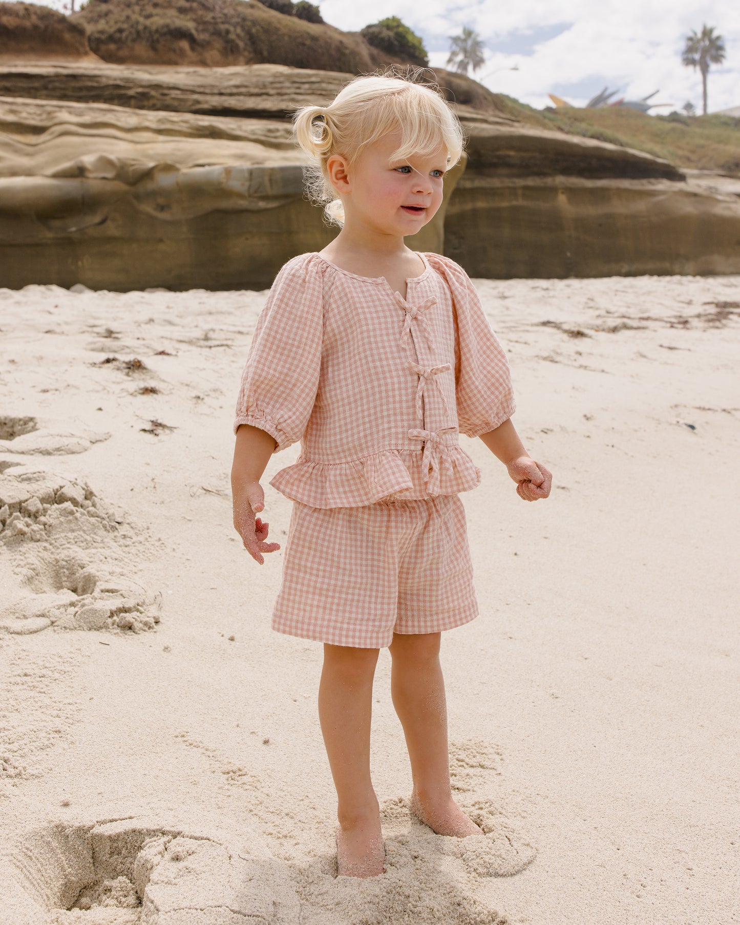Rylee and Cru Juniper Set - Petal Gingham