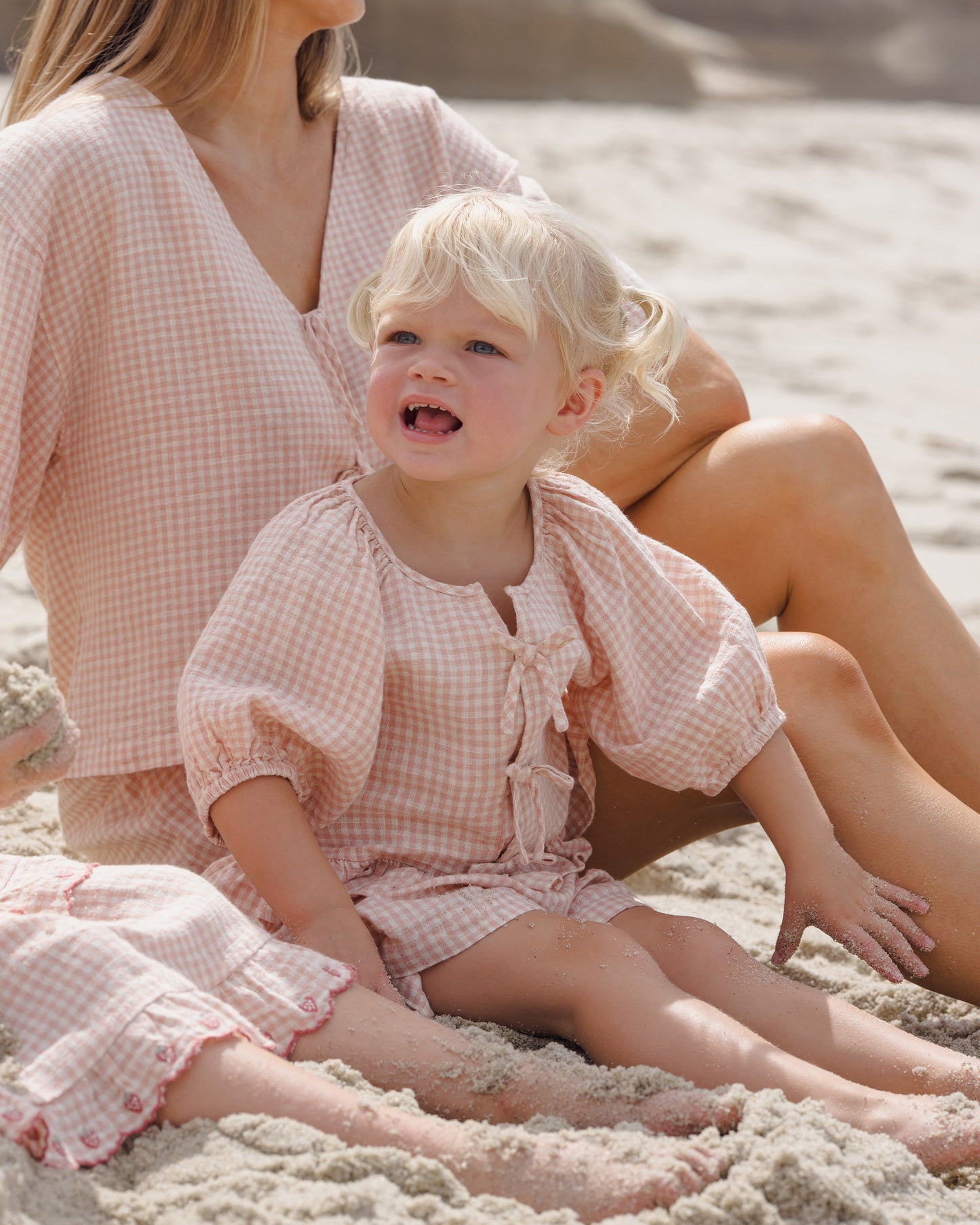 Rylee and Cru Juniper Set - Petal Gingham