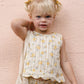 Rylee and Cru Lenny Top - Lemon Ditsy Flower