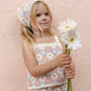 Rylee and Cru Lili Knit Set - Blue, Light Pink, Ivory
