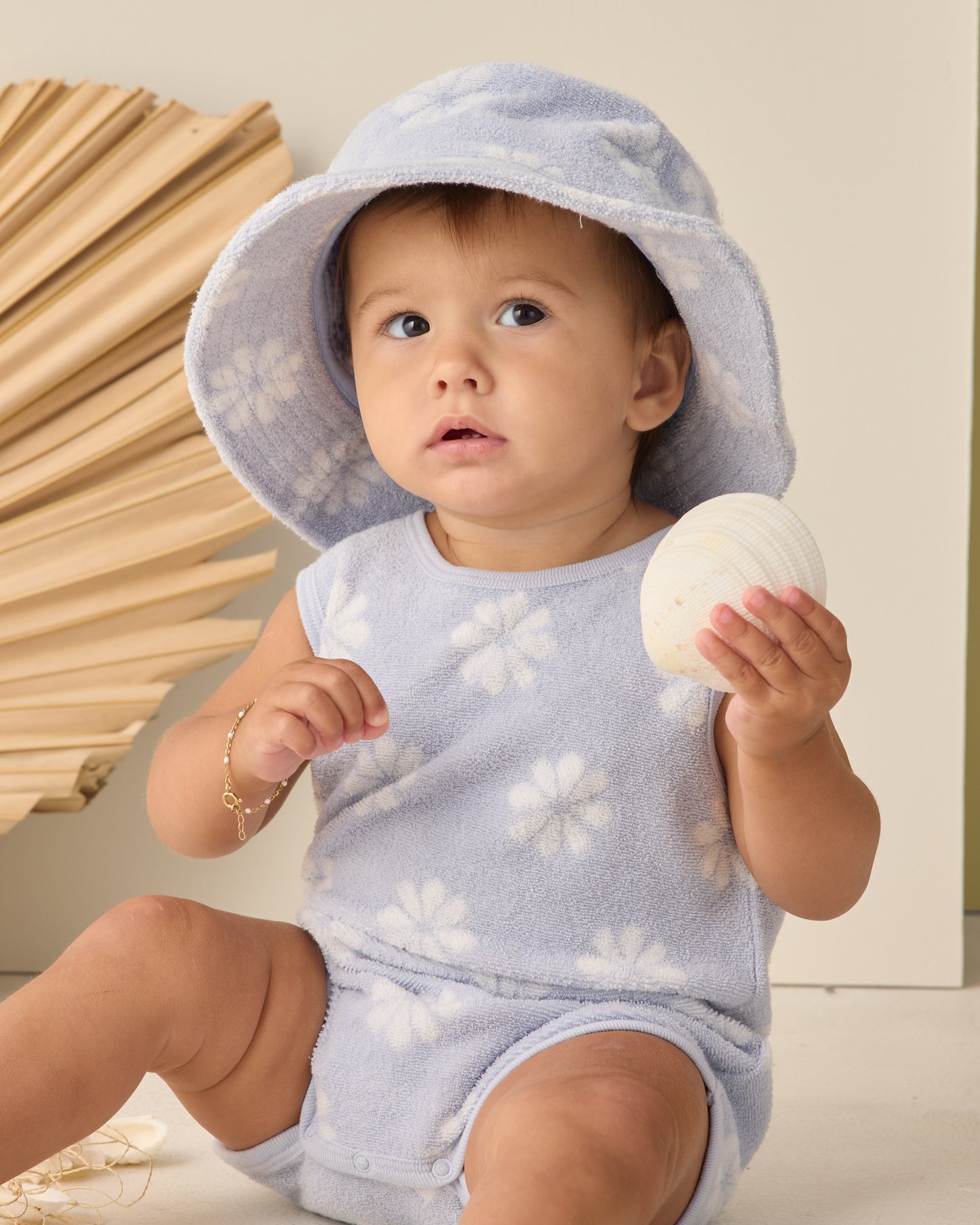 Rylee and Cru Bucket Hat - Periwinkle Daisy