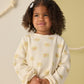 Rylee and Cru Spongey Knit Set - Yellow Daisy