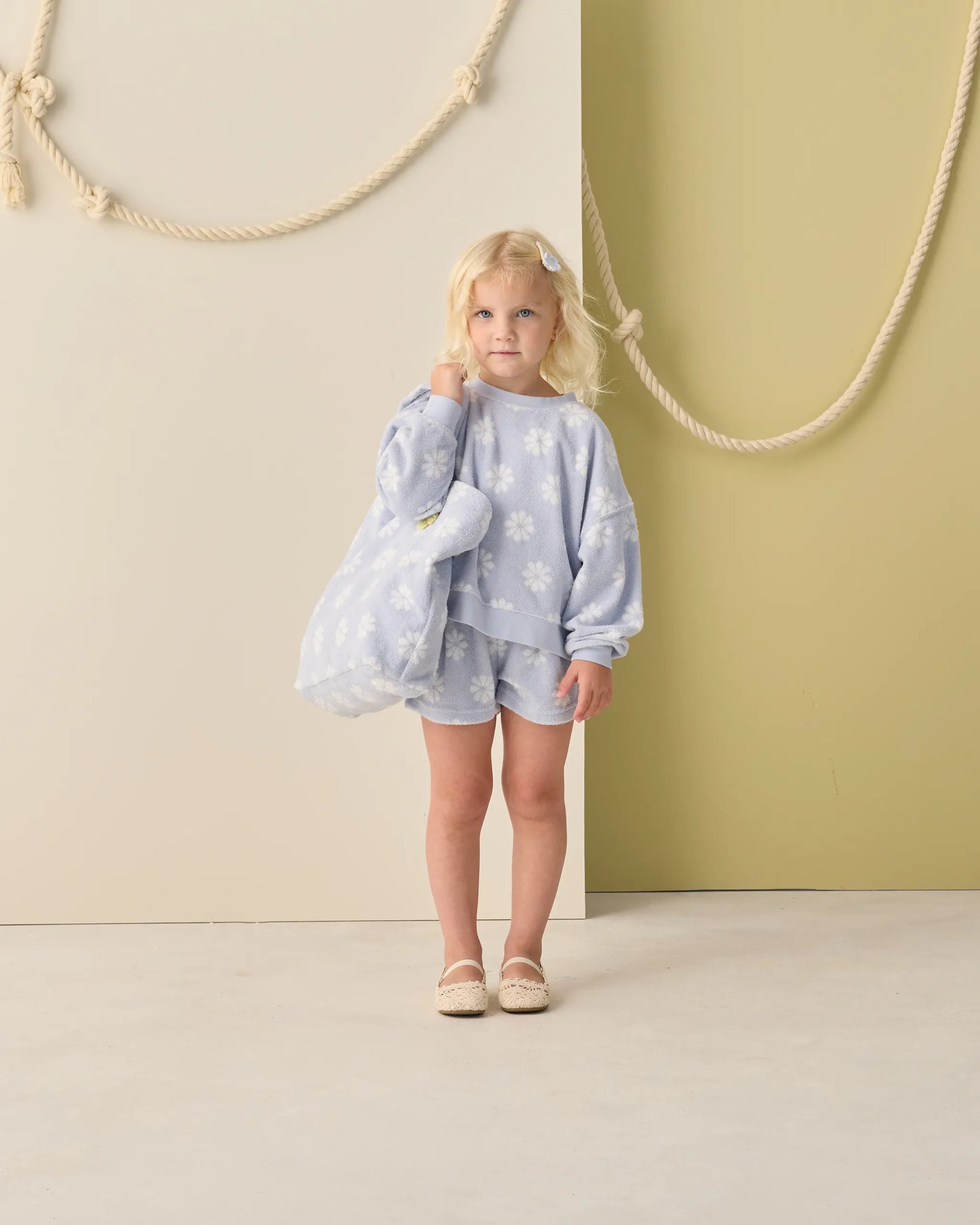 Rylee and Cru Karli Set - Periwinkle Daisy