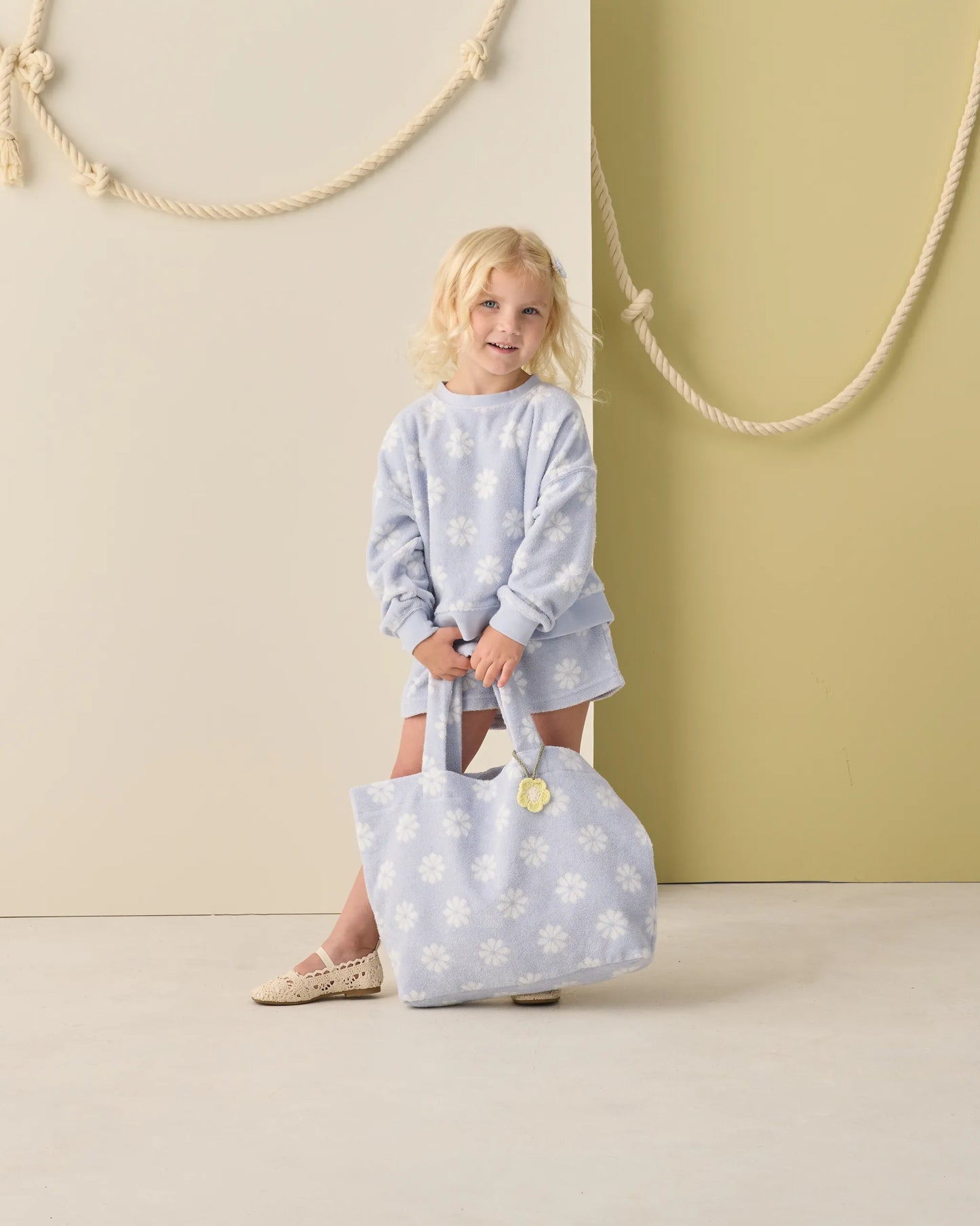 Rylee and Cru Karli Set - Periwinkle Daisy