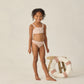 Rylee and Cru Rouched Bikini - Cherry Check