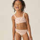 Rylee and Cru Rouched Bikini - Cherry Check