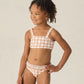 Rylee and Cru Rouched Bikini - Cherry Check