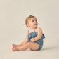 Rylee and Cru Ruffle One-Piece - Navy Floral