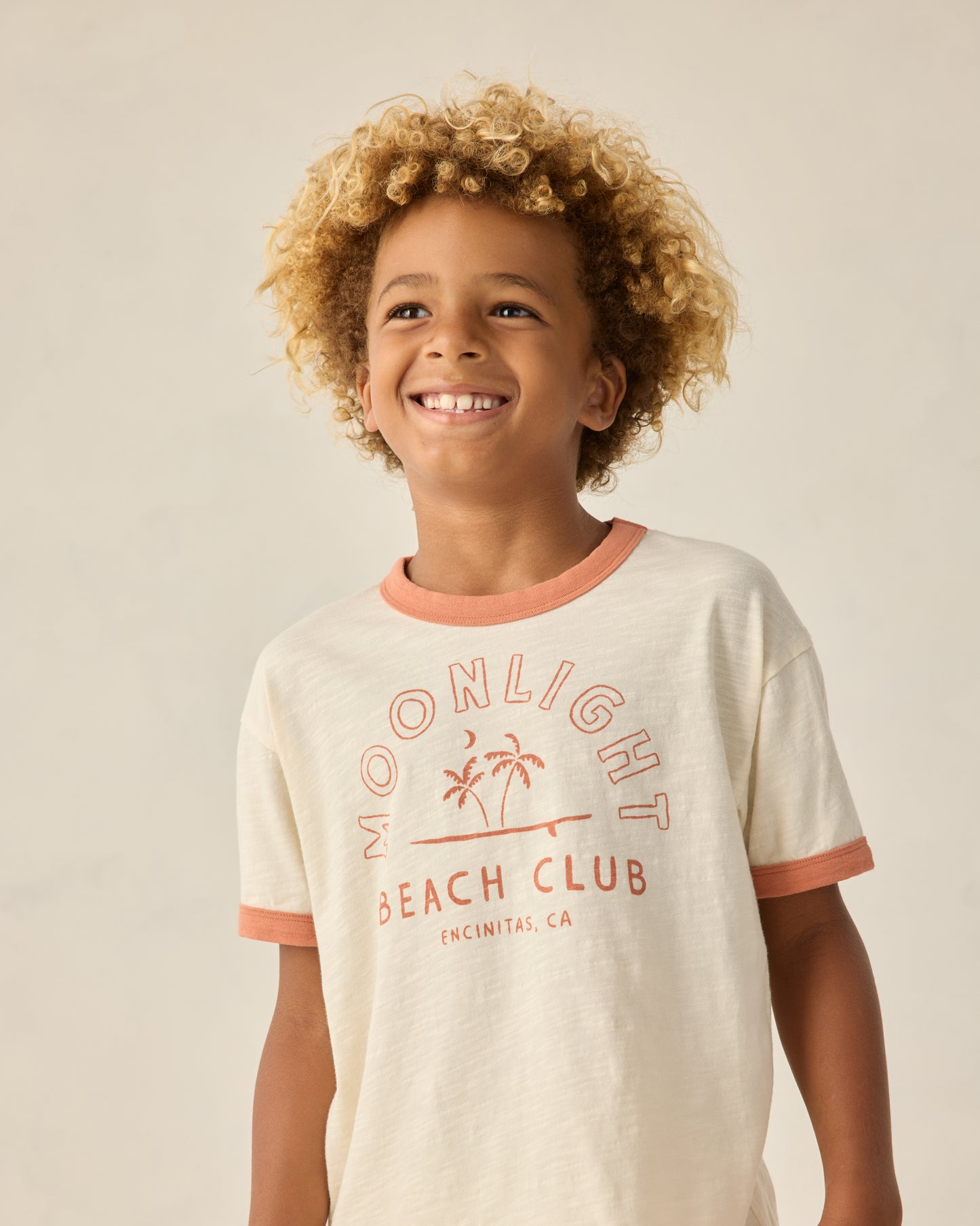 Rylee and Cru Ringer Tee - Moonlight