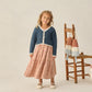 Rylee and Cru Tiered Midi Skirt - Poppy Gingham